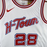 Houston Rockets City Edition  White #28 SENGUN 1:1 Quality NBA  Season Jerseys 2026
