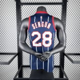 Houston Rockets City Edition Blue #28 SENGUN 1:1 Quality NBA  Season Jerseys 2023