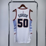 Denver Nuggets  City Edition White  #50 GORDON 1:1 Quality NBA  Season Jerseys 2023