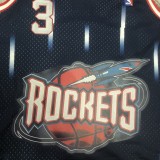 Houston Rockets Retro  Blue #3 FRANCIS 1:1 Quality NBA  Season Jerseys 1996-1997