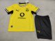 Dortmund Home Kids  Fans 1:1 Quality Soccer Jersey  26-27