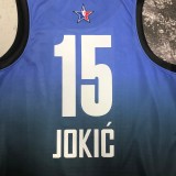 Denver Nuggets ALL-STAR Blue #15 JOKIC 1:1 Quality NBA  Season Jerseys 2023