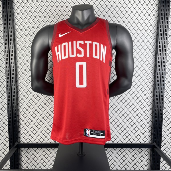 Houston Rockets Reward Edition Red #0 WESTBROOK 1:1 Quality NBA  Season Jerseys 2019