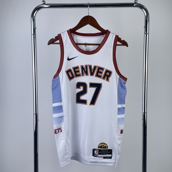 Denver Nuggets City Edition White #27 MIURRAY 1:1 Quality NBA  Season Jerseys 2023
