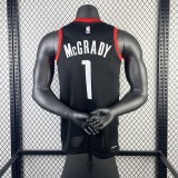 Houston Rockets Black #1 MCGRADY 1:1 Quality NBA  Season Jerseys 2024