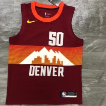 Denver Nuggets  City Edition Red #50 GORDON 1:1 Quality NBA  Season Jerseys 2021