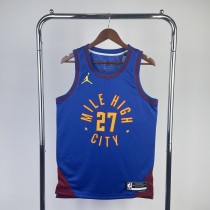 Denver Nuggets Blue #27 MIURRAY 1:1 Quality NBA  Season Jerseys 2023
