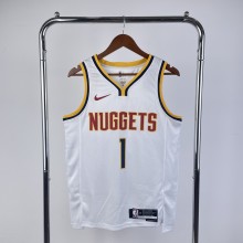 Denver Nuggets White #1 PORTER JR. 1:1 Quality NBA  Season Jerseys 2023