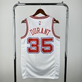 Houston Rockets  City Edition  White #35 DURANT 1:1 Quality NBA  Season Jerseys 2024