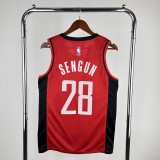 Houston Rockets Away Red #28 SENGUN 1:1 Quality NBA  Season Jerseys 2023