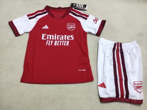 Arsenal Home  KIds  Fans 1:1 Quality Soccer Jersey   26-27