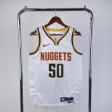 Denver Nuggets White  #50 GORDON 1:1 Quality NBA  Season Jerseys 2023