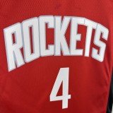 Houston Rockets Away  Red #4 GREEN 1:1 Quality NBA  Season Jerseys 2023