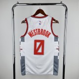 Houston Rockets  City Edition White #0 WESTBROOK 1:1 Quality NBA  Season Jerseys 2020