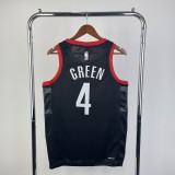 Houston Rockets Black #4 GREEN 1:1 Quality NBA  Season Jerseys 2024