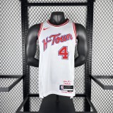 Houston Rockets City Edition  White #4 GREEN 1:1 Quality NBA  Season Jerseys 2026
