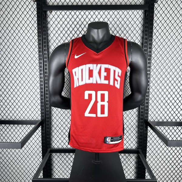 Houston Rockets Away Red #28 SENGUN 1:1 Quality NBA  Season Jerseys 2023