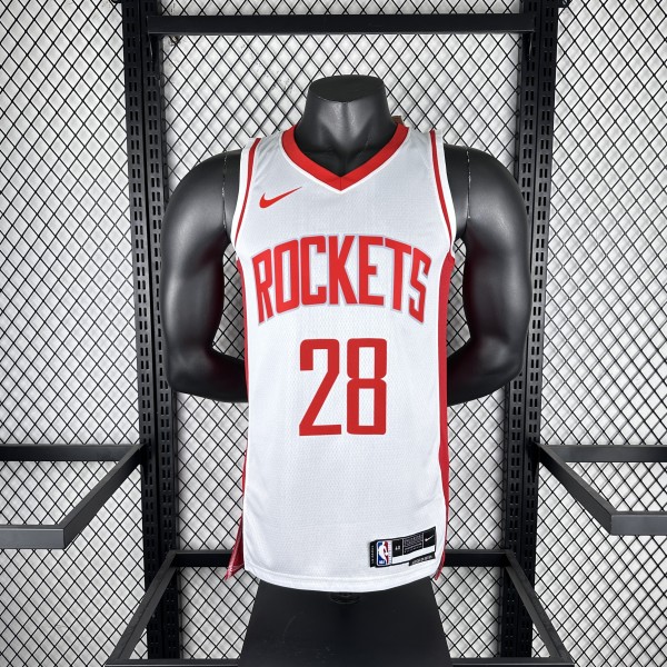 Houston Rockets Home White #28 SENGUN 1:1 Quality NBA  Season Jerseys 2023