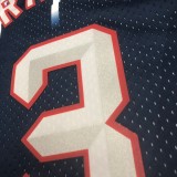 Houston Rockets Retro  Blue #3 FRANCIS 1:1 Quality NBA  Season Jerseys 1996-1997