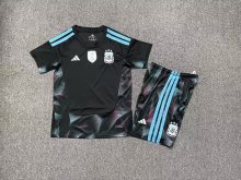 Argentina Goalkeeper Kids 1:1 Quality Soccer Jersey 26-27（2026）