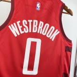 Houston Rockets Reward Edition Red #0 WESTBROOK 1:1 Quality NBA  Season Jerseys 2019