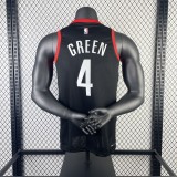 Houston Rockets Black #4 GREEN 1:1 Quality NBA  Season Jerseys 2024