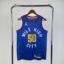 Denver Nuggets Blue #50 GORDON 1:1 Quality NBA  Season Jerseys 2021