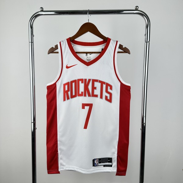 Houston Rockets White #7 DURANT 1:1 Quality NBA  Season Jerseys 2023