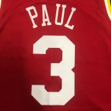 Houston Rockets Retro Red #3 PAUL 1:1 Quality NBA  Season Jerseys