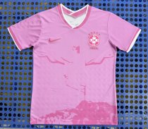 Brazil Special Edition Fans Pink 1:1 Quality Soccer Jersey  26-27 (2026)