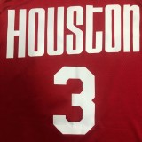 Houston Rockets Retro Red #3 PAUL 1:1 Quality NBA  Season Jerseys
