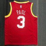 Houston Rockets Retro Red #3 PAUL 1:1 Quality NBA  Season Jerseys