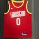 Houston Rockets Retro Red #0 WESTBROOK 1:1 Quality NBA  Season Jerseys