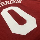 Houston Rockets Retro Red #0 WESTBROOK 1:1 Quality NBA  Season Jerseys