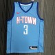Houston Rockets City Edition  Blue #3 PAUL 1:1 Quality NBA  Season Jerseys 2021