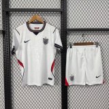 England Home  Kids 1:1 Quality Soccer Jersey   26-27 (2026)