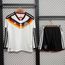 Germany Home Long Sleeve Kids Fans 1:1 Quality Soccer Jersey 26-27 (2026)