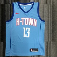 Houston Rockets City Edition  Blue #13 HARDEN 1:1 Quality NBA  Season Jerseys 2021