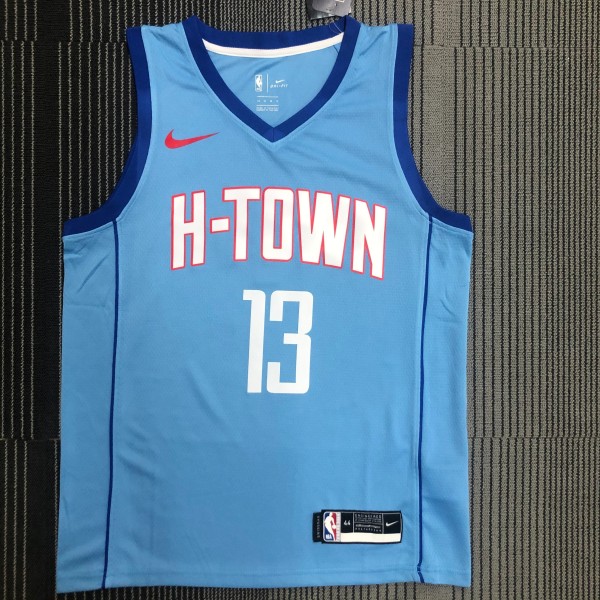 Houston Rockets City Edition  Blue #13 HARDEN 1:1 Quality NBA  Season Jerseys 2021
