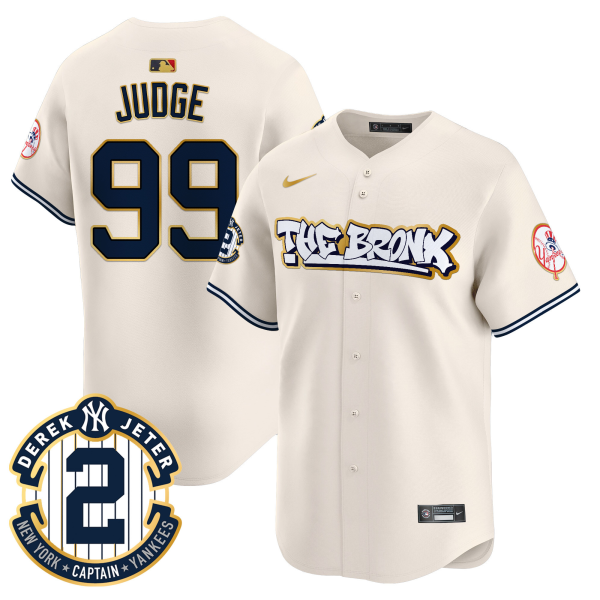 MLB THE BRONX Yellow #99 JUDGE 1:1 Quality Baseball  Jerseys