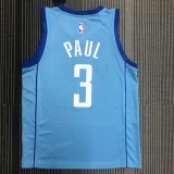 Houston Rockets City Edition  Blue #3 PAUL 1:1 Quality NBA  Season Jerseys 2021