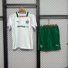 Palmeiras Away Kids 1:1 Quality Soccer Jersey 26-27