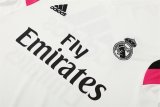 Retro Real Madrid Training  White 1:1 Quality Soccer Jersey   2014-2015