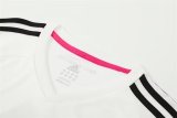 Retro Real Madrid Training  White 1:1 Quality Soccer Jersey   2014-2015