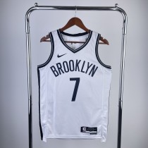 Brooklyn Nets White  #7 DURANT 1:1 Quality NBA  Season Jerseys 2023