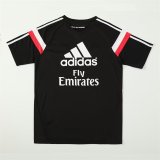 Retro Real Madrid Training  Black 1:1 Quality Soccer Jersey   2014-2015