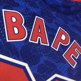 Brooklyn Nets BAPE×M&N  Hardwood Classics  Blue #93 BAPE 1:1 Quality NBA  Season Jerseys