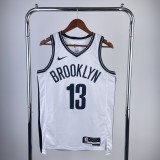 Brooklyn Nets White  #13 HARDEN 1:1 Quality NBA  Season Jerseys 2023