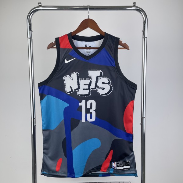 Brooklyn Nets City Edition  #13 HARDEN 1:1 Quality NBA  Season Jerseys 2024