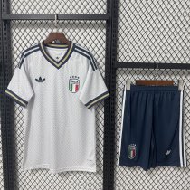 Italy Away Sets with pants Fans 1:1 Quality Soccer Jersey  26-27（2026）